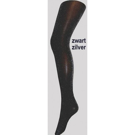 Apollo dames glitterpanty in zilver of goud