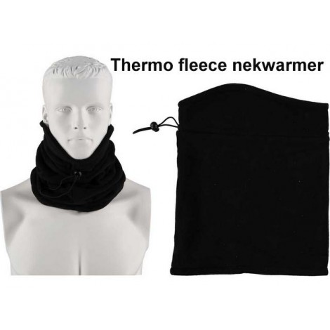 Heatkeeper col thermo fleece nekwarmer met binnenvoering