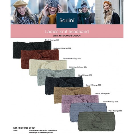 Sarlini mooie geweven hoofdband voor dames