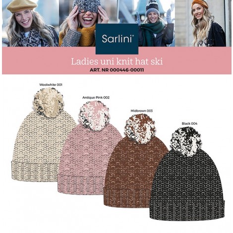 Sarlini winter muts met een heerlijke warme vachtvoering