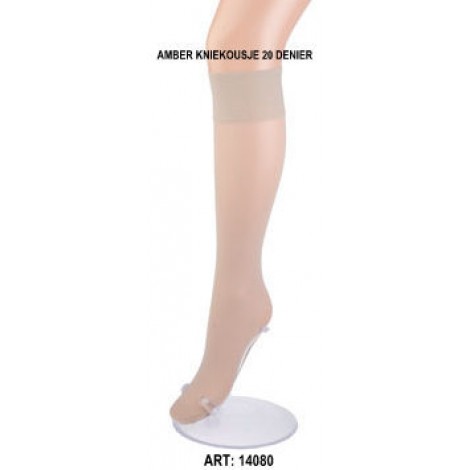 Amber pantykniekousjes in 20 denier