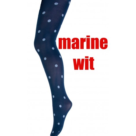 Yellow Moon kinderpanty met gekleurde dots (stippen)