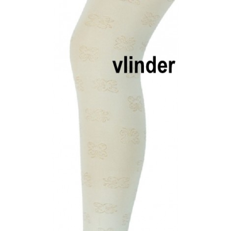 Yellow Moon micro kinder panty met een vlinder patroon