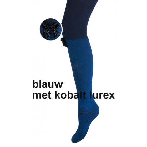 Yellow Moon deel sparkling lurex kinder majo met strikje op de knie