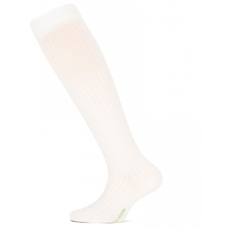 Yellow Moon kniekous met een rib patroon