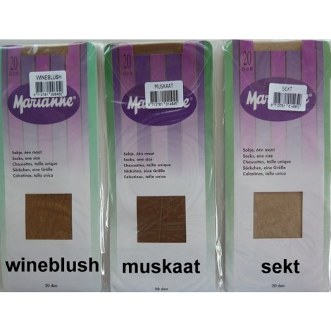 Marianne nylon sokjes 20 denier