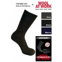 Wool at work. zeer sterke kwaliteit sokken met een badstofzool van wol!