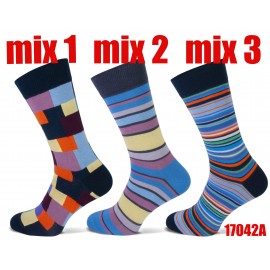 Happy Teckel socks per paar met diverse printen voor heren