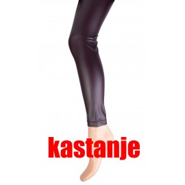 Marianne leather look legging met een mooie glans