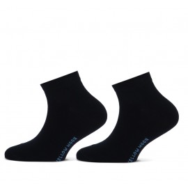 Yellow Moon 2-pack sneaker sokjes in diverse uni kleuren