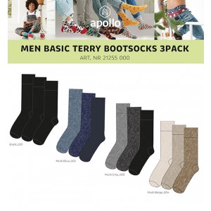 Dikke bootsocks van Apollo per 3 paar.