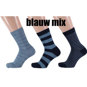 Apollo sokken met verschillende strepen