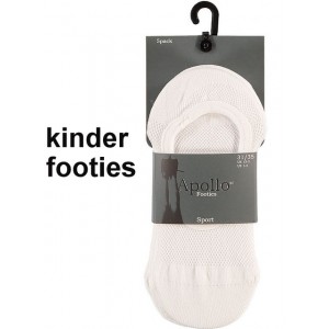 Invisible sneakers van Apollo per vijf paar in een bundel