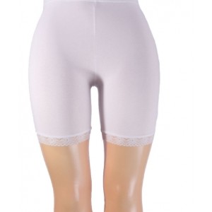 Yellow Moon (fietsbroekje) uni short legging. Korte kinderlegging boven de knie met kant van 95% katoen!!