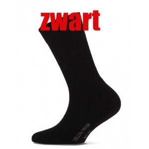 Teckel / Yellow Moon sokken van katoen met dunne schacht en badstof zool, zonder naad op de tenen