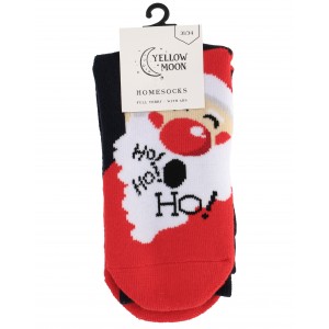 Huis sokken met antislip, met de kerstman (ho ho ho)