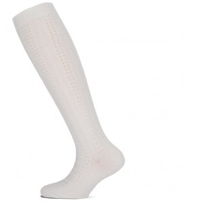 Yellow Moon ajour (gaatjes ) kniekousen