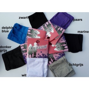 Re-legs kinder legging long, net boven de enkel, van 95% katoen