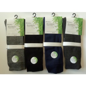 Boru/ Eureka bamboo sokken met badstof (terry) zool