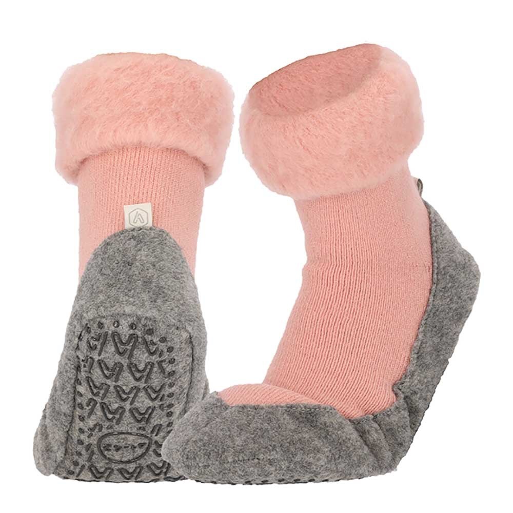 Celodoro Norwegian Knitted Socks for Home (1 Pair) House Socks with ABS