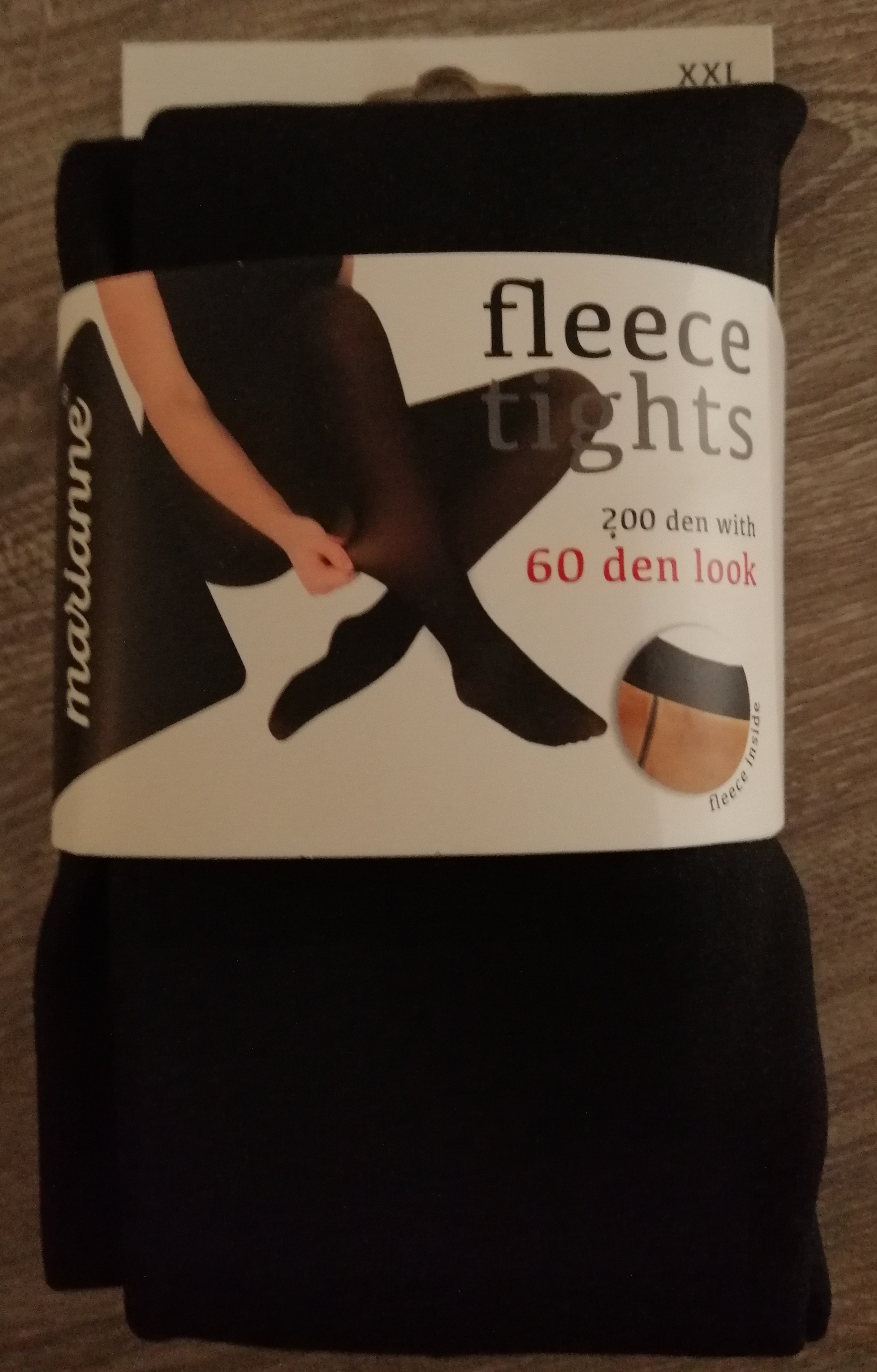 Fleece Panty met dikke warme vachtvoering van Marianne Corry Kousen Sokken